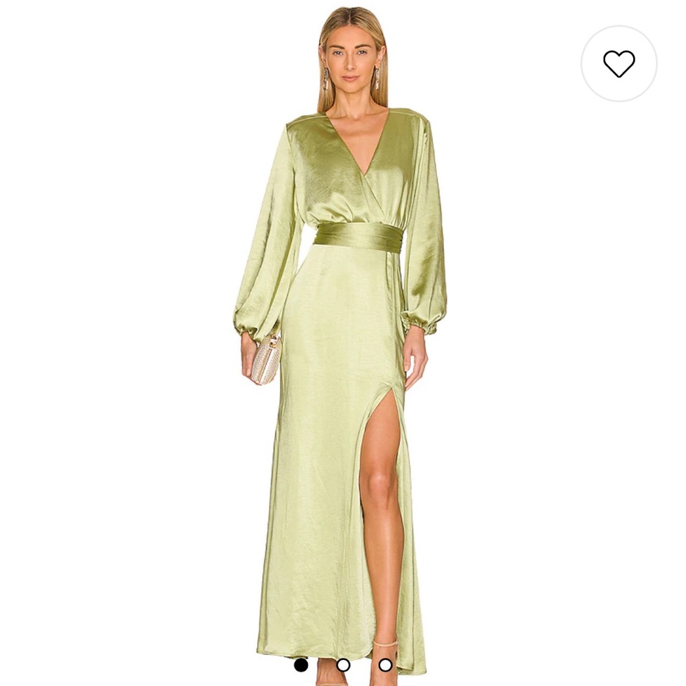 NWT ELLIATT Kai Maxi Dress in Avocado